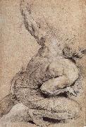 Peter Paul Rubens, Pencil sketch of man-s back